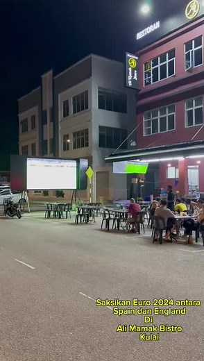 Saksikan Euro 2024 di Ali Mamak Bistro