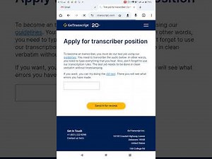 Go Transcript Bengali test answers | Online jobs at home application