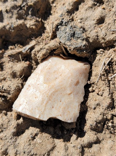 1K views · 18 reactions | Found another Native American tool.It's broken and I don't know exactly what it is , but it's definitely worked into some sort of tool | John Johnson | Facebook