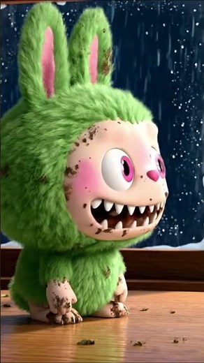 What Happens When Labubu is Left All Alone?#labubu #labubuanimation #labubushorts