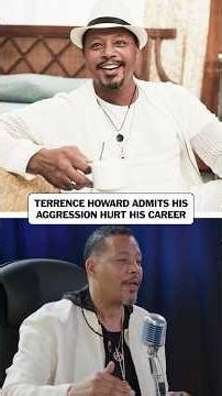 Terrence admits that he wasn’t receptive to advice about his behavior. #terrencehoward #actor #work