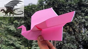 2.9K views · 236 reactions | Paper craft airplane making tutorial - Learn how to fold paper plane that fly like a bat #Crafts #PaperPlane #OrigamiPlane | Mr. Creator | Facebook