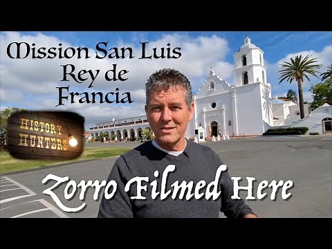 Oceanside Mission where Zorro was filmed