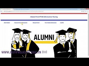 Alumni Portal with Information Sharing