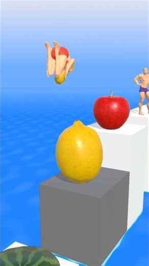 Squeezy Girl Fun Jumping blue Gamplay #73 #Fun #shorts