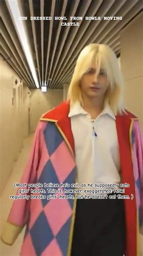 #jun cosplaying Howl for monthly meeting 😍 #seventeen 11th anniversary live on Weverse today #shorts