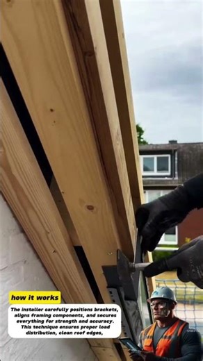 Smart Roof Edge Framing & Fascia Installation | Precision Construction Method