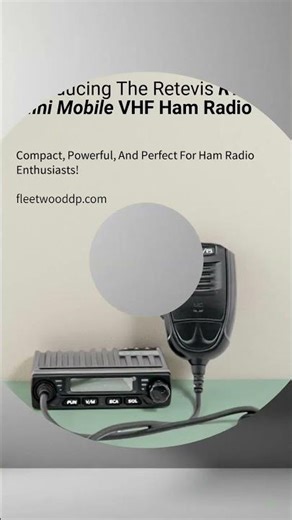 Introducing the Retevis RT98 Mini Mobile VHF Ham Radio