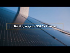 Checking and starting up your SOLAX inverter (ENG)