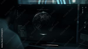 Secret Agent Uses Spy Intelligence Network To Track Source Of Hacker Attack. Spy Intelligence Network Discovered Target Position By IP Tracking. Global Search In Spy Intelligence Network. Ui