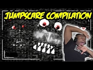 Five Nights At Freddy's JUMP SCARE/Funny Moments Compilation