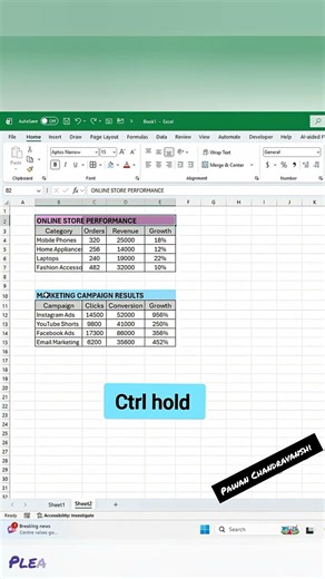 Merge Center is a Trap Use This | Excel Tricks And Tips | #excelhindi #excel #exceltips #marge
