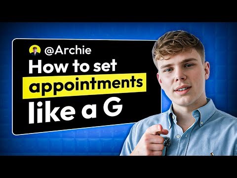 How to set appointments like a G