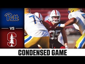 Pitt vs Stanford Condensed Game | 2025 ACC Football