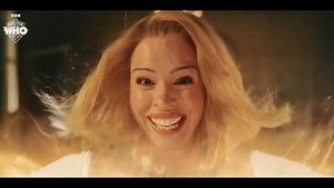Billie Piper regenerates as Doctor Who