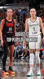 What a night of hoops yesterday as the Dallas Wings defeated the Indiana Fever and the New York Liberty took down the Los Angeles Sparks 🏀 Let’s run back the top plays from last night! | WNBA