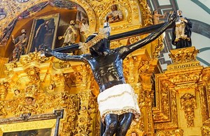 La macabra leyenda del Cristo Negro en el Centro Histórico