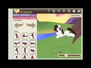 Making my oc on pony creator v3