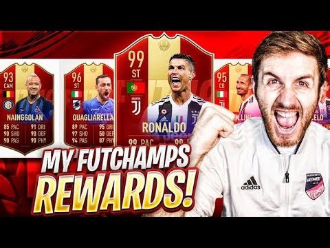 My TOTS FUT Champions rewards!