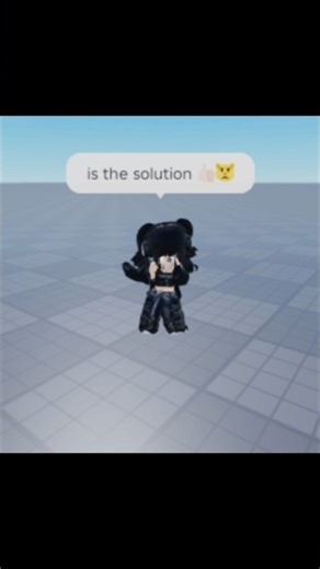 It's the solution👍🏻😾 #roblox #edit #robloxedit #trend #shorts #robloxfunnymemes