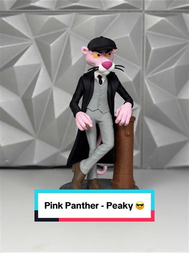 Pink Panther - Peaky 😎 Very cool design as always 🤘🏻 -Designer 👨‍🎨: @@vittoriaprint -Download👨‍💻 : @cults3d -Filament 🧵: Bambulab -Lyer heigh : 0.16 -AMS 🌈 : No -Supports ⛩️: Yes -Infill 🔗 : 10% -Number of Walls : 3 -Printers 🖨️: @BAMBULAB Official ➡️ STL Link in BIO! ———————————————————- #pinkpanther #classiccartoons #fanart #3dprinter #3dprinting