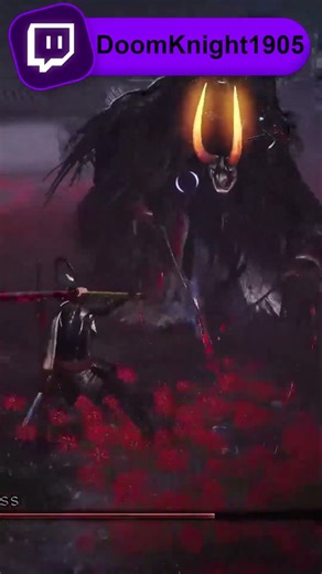 Nioh - Ogress Boss Fight | #shorts #doomknight1905 on #twitch