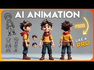 How to Create AI Animation Like a Pro For FREE | Consistent Character