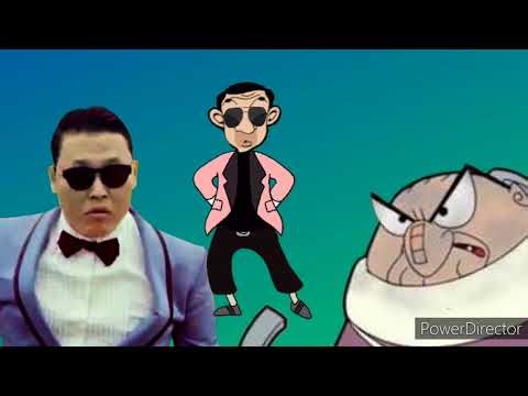 MR BEAN(CARTOON) GANGNAM STYLE PARODY VIDEO