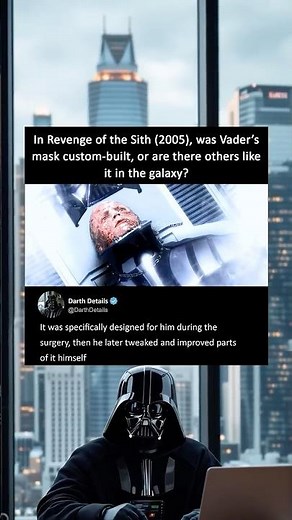 Was Vader’s Mask One of a Kind? #starwars