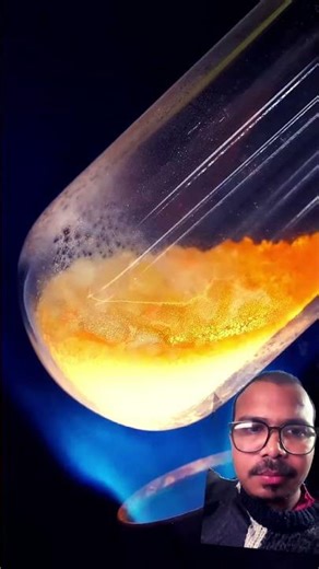 This is what happens when you burn zinc and sulfur...
