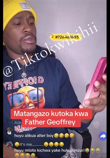 #tiktokwikihii #fyp #geoffreynyabaga #geoffreycomedian