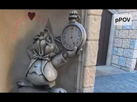 Disney White Rabbit to Casey Jr (pPOV) - No Cuts, No Talking 10 minute Walk ONLY at Disneyland