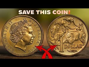 This 2000 One Dollar Coin Sold for $3000! Rare Australian Mule Error!
