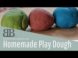 The Best Homemade Play Dough: "Grandma's Way"