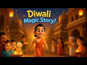 “The Magical Story of Diwali ✨ Learn the Festival of Lights for Kids”