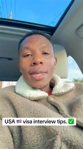 Elton Muchenje on Instagram: "USA visa interview tips. ✅"