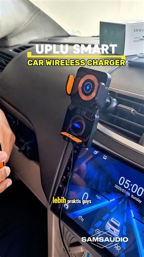 UPLU SMART SENSOR CAR WIRLESS CHARGER #reviewer #carcharger