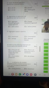 Under the AD-AS approach, equilibrium is decided where:   A. A... | Filo