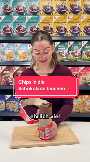 Chips in Schokolade: Ein viraler Snack-Hit