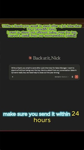 (Prompt Vault) - Interview Follow Up | Prompting Tutorials