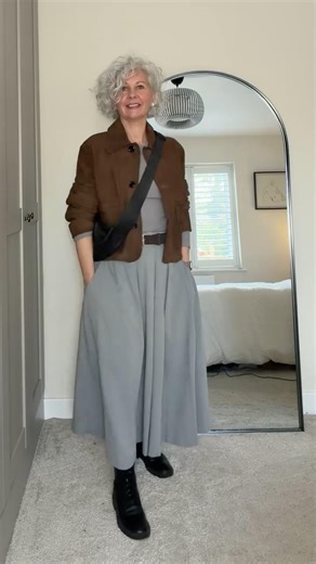 Comfortable Yet Stylish Looks for Mature Women💗✨#fashion #oldwonenfashion#viralshort