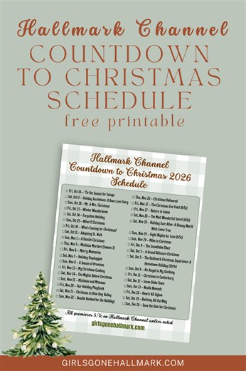 Free Printable Countdown to Christmas 2026 Schedule