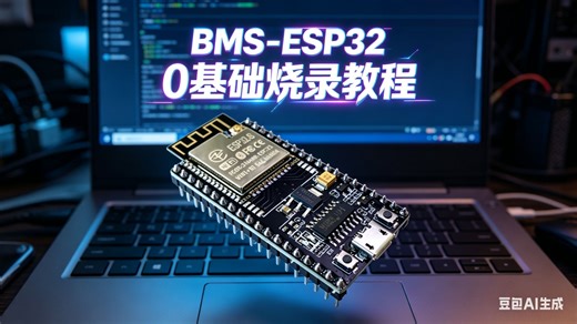 ESP32 极空BMS远程实时监控--0基础烧录教程（上）