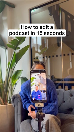 How to edit a podcast in 15 seconds | AI auto edit tutorial