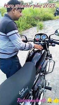 All new Hero Splendor plus 2025 ! handle And metor console review on Rulesonwheels.