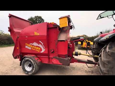 Teagle tomahawk 8550 straw chopper for sale