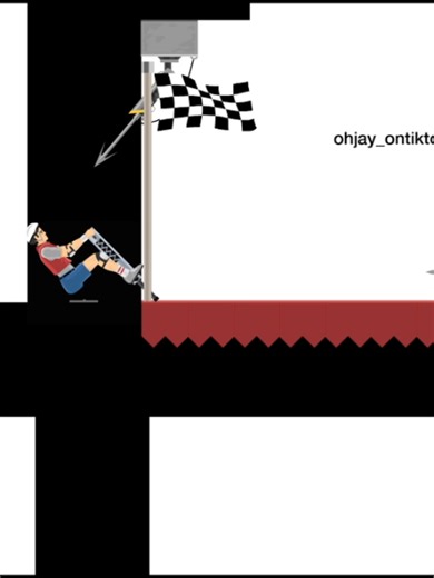 i have no idea what that noise at the end was 😭 • #fypシ #happywheels #gaming #fyp #viral #real