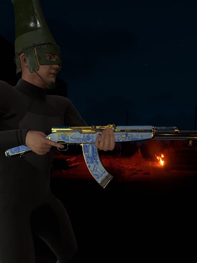 Porcelain SKS! #Rust #rustgame #Rustworkshop #rustskins #rustclips #rustconsole #rustgameplay #rustskin #gaming #fyp