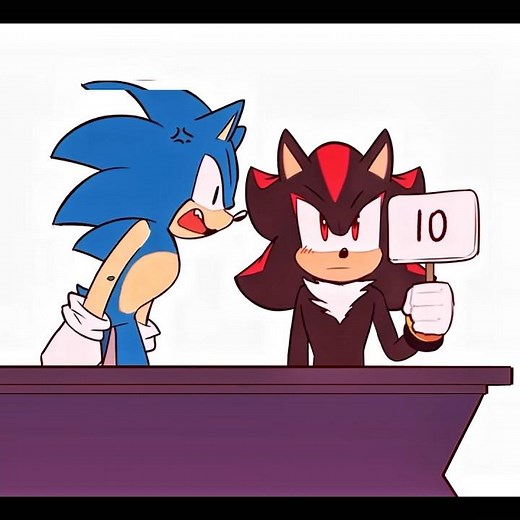 😱 Shadow Gave Amy More Points 🥶 #sonic #shorts #sonicthehedgehog #1m #trollface