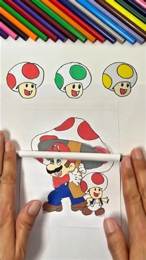 The Super Mario Galaxy Movie 🍄Which Toad Is Hidden? 🤔🔴🟢🟡 #supermariogalaxy #quiz #fyp #shorts